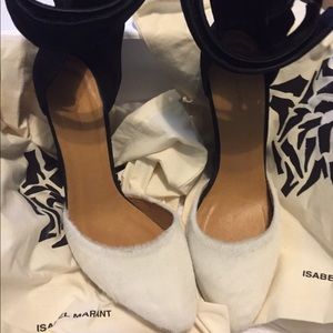 Isabel Marant Shane Wedge Heels Sz 38