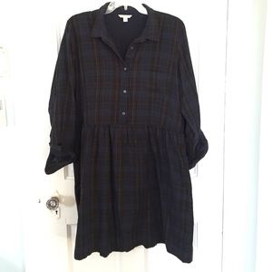gap plaid dress