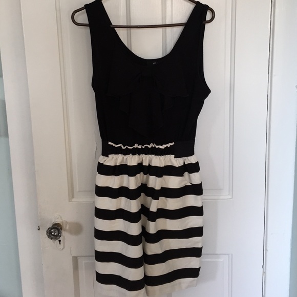 Black and white sundress