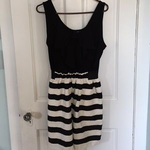 Black and white sundress