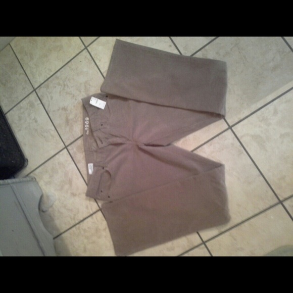 NWT gap skinny boot cut cords