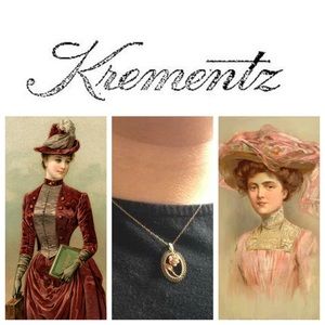 Vintage Krementz Rose Gold Necklace