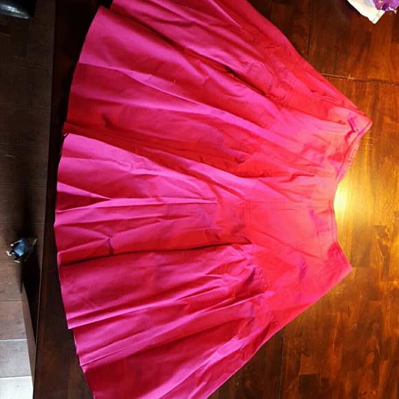 Pink skirt
