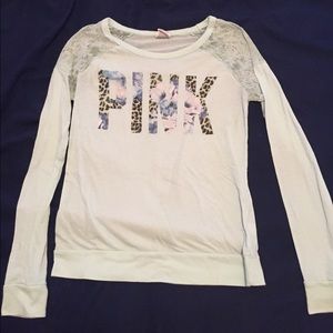 Floral Pink long sleeve shirt