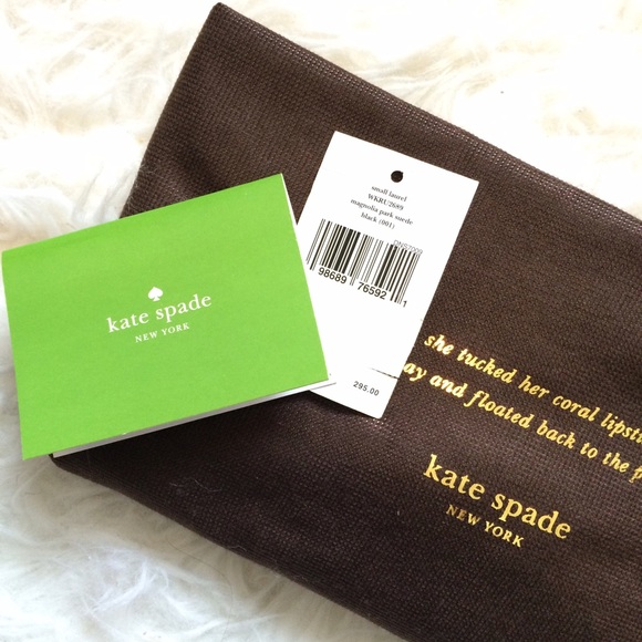 ❌SOLD❌ Kate Spade Magnolia Park Suede Black - Picture 2 of 4