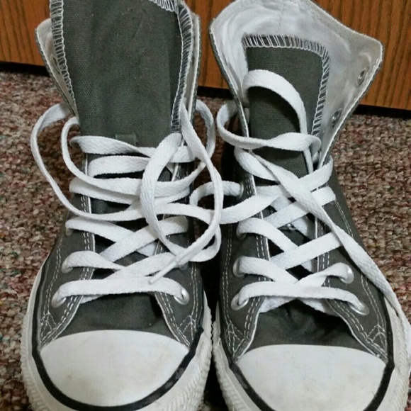 Converse All Star 8 High Top Grey Sneakers