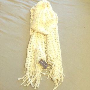 Ivory Sequin Scarf