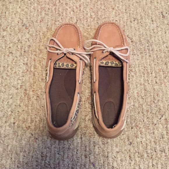 Cheetah Print Sperry Top Sider - Picture 1 of 2