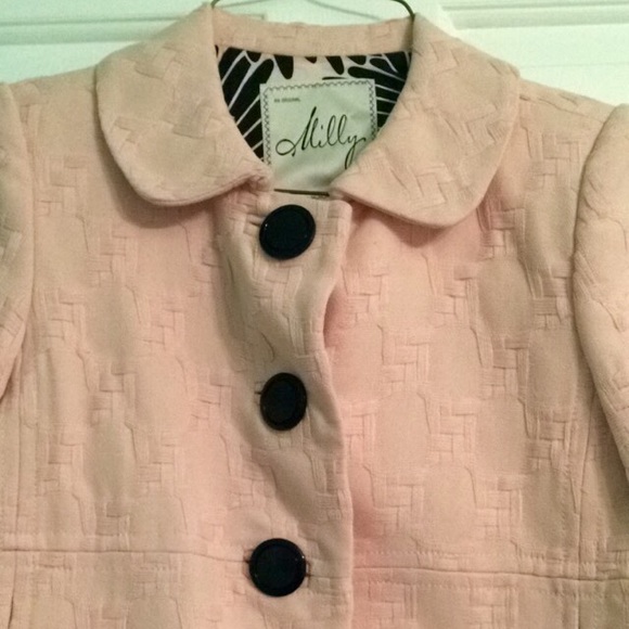 Milly pink jacket size 4 - Picture 2 of 2