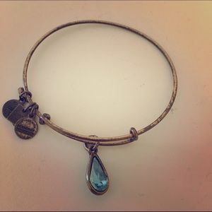 Water charm Alex & Ani charity bracelet