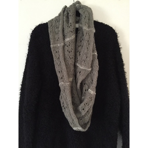 Grey Infiniti Scarf