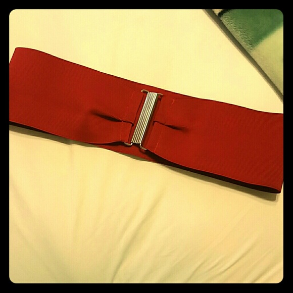 A sexy vibrant  red belt! !!!
