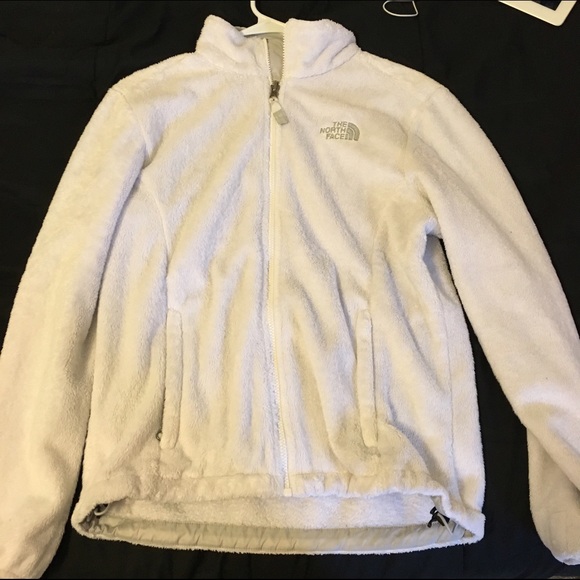 White north face jacket