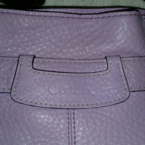 Purple Coach Purse - Picture 2 of 4