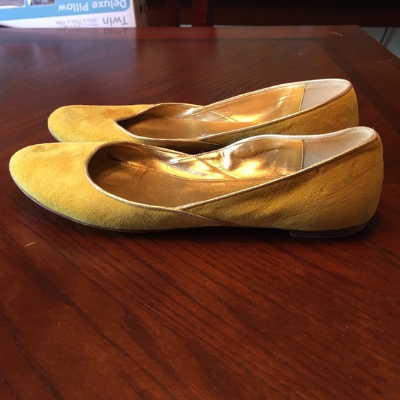 Yellow ballet flats - Picture 3 of 4