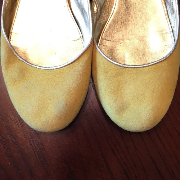 Yellow ballet flats - Picture 4 of 4