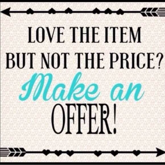 Make an offer! Negotiations accepted!