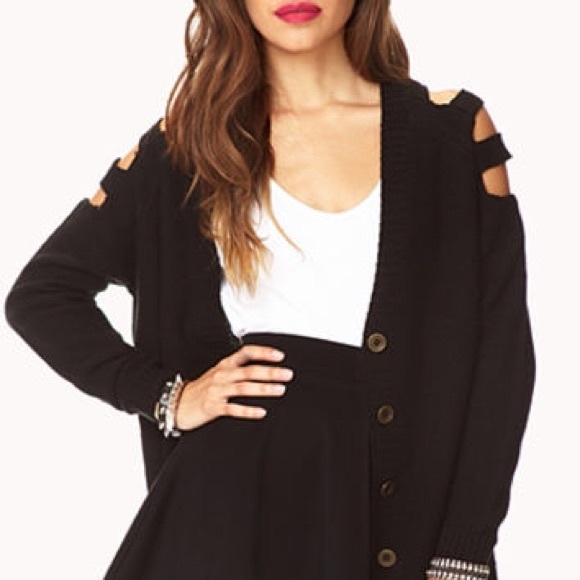 Cutout Craze Cardigan