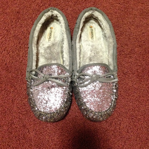 Sparkly moccasins!