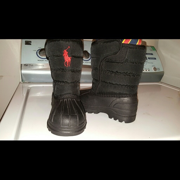 Polo boots for toddler boys