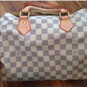 Louis V Fashion Inspired Speedy Damier