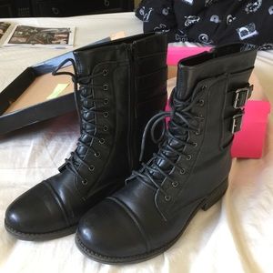 Charlotte Russe combat boots