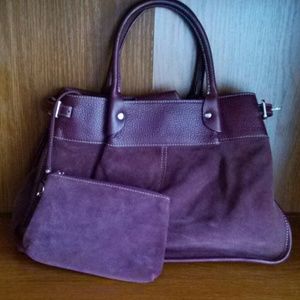 Suede Marshall Fields bag