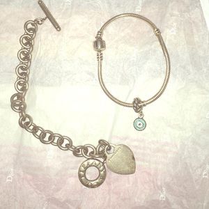 Old silver bracelets