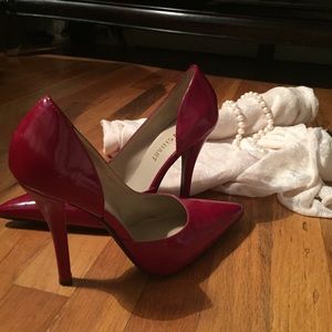 *Reserved* Red 3 1/2 inch heels
