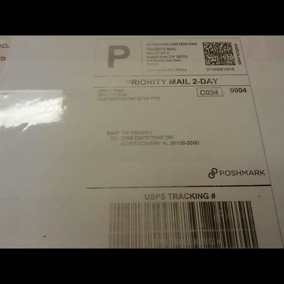 F purse mailed today!