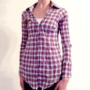 Long Sleeve Button Down Top