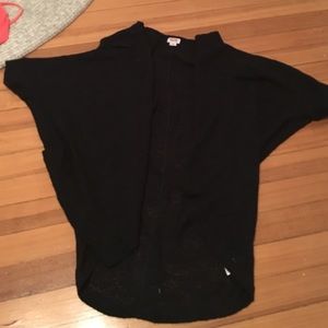 Mossimo black long cardigan