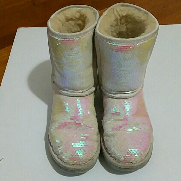 Ugg I Do Sparkle Tall Boot, White