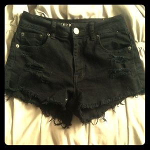 American eagle high waisted shorts