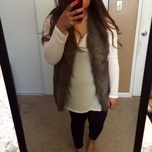Faux Fur Vest