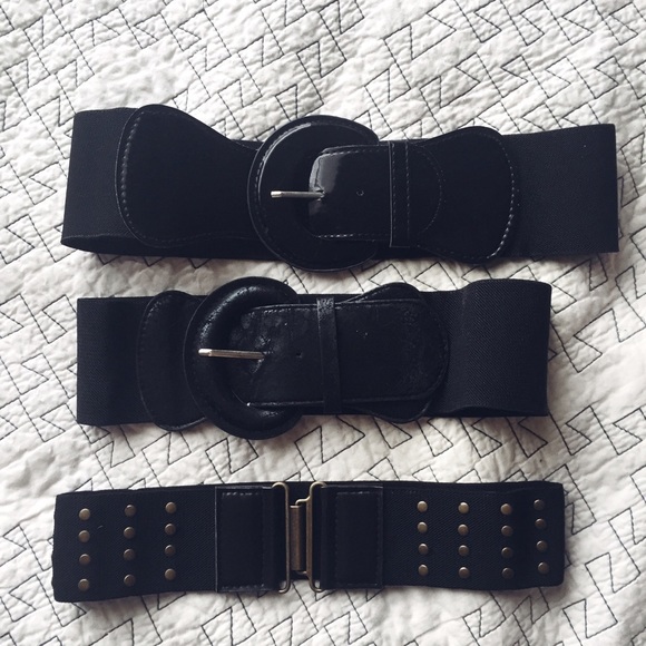 Bundle of 3 Belts