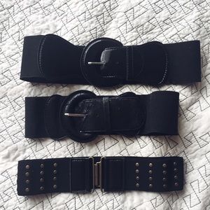 Bundle of 3 Belts