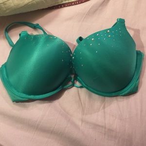VS Miraculous Plunge in Teal 36C