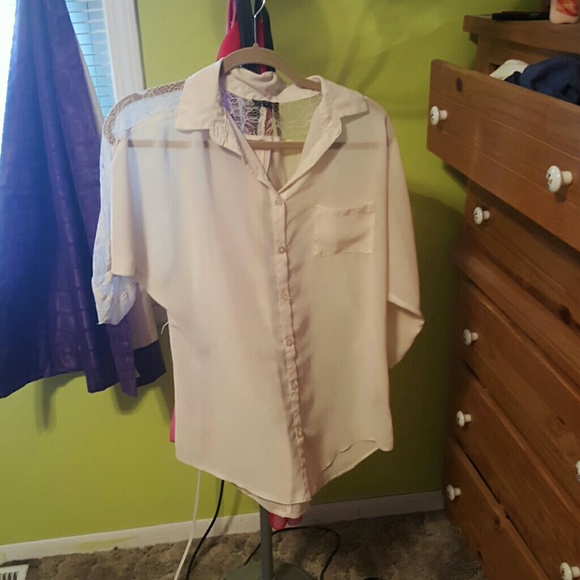 Cream color blouse