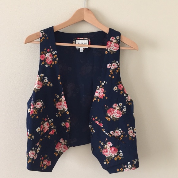 Floral Vest