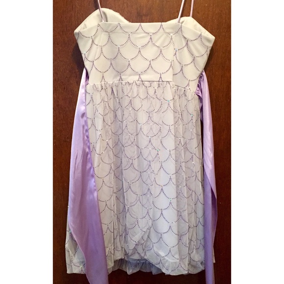 Lavender and silver sparkle dress - Picture 4 of 4