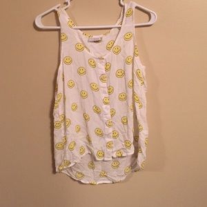 Pacsun smiley shirt