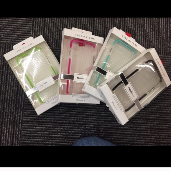 iPhone 6/6s Clear with colored bumper