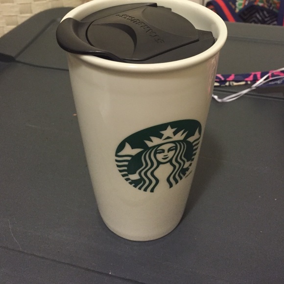 Ceramic Starbucks cup