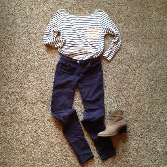 H&M Twill High Rise Jeggings