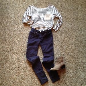 H&M Twill High Rise Jeggings