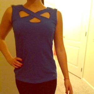 Armani Exchange cross cross tank