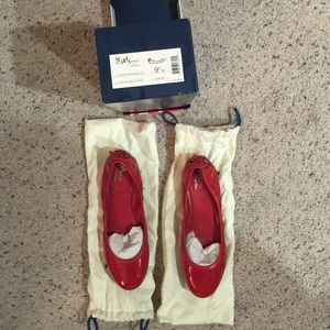 Cole Haan Air Bacara Tango Red & Black Ballet