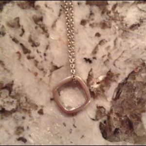 Tiffany & co. Square necklace