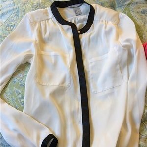 Silky top from hm worn 1x euc